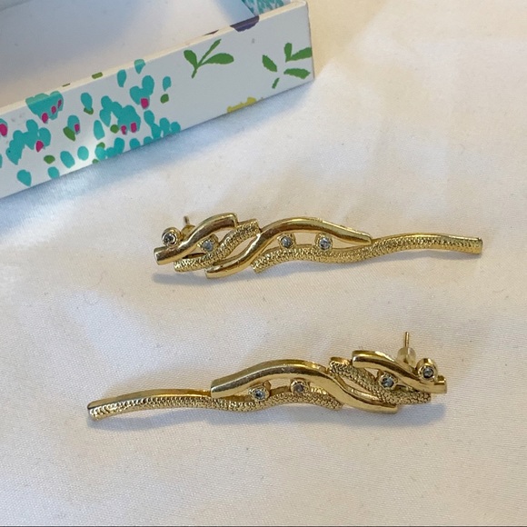 Gold earrings - Picture 3 of 5